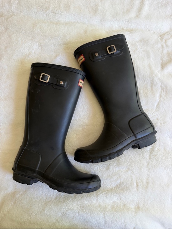 Hunter Other - Hunter Boots Black Tall Girl’s Size 3